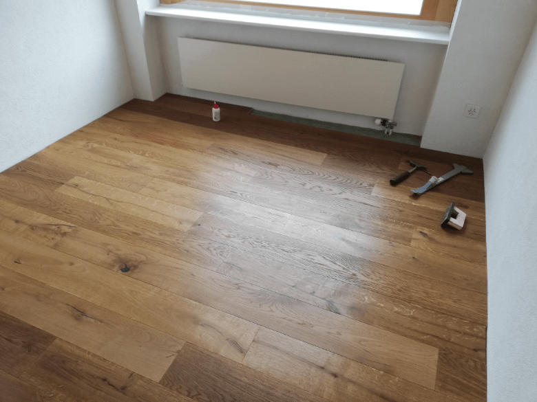 Bild von Parkett verlegen